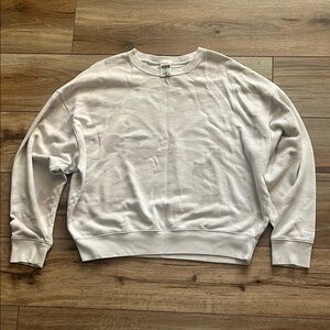 Victoria's Secret Off-White Camo Crewneck Sweatshirt